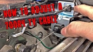 How to Adjust the Tv Cable on a 700R4: Easy Steps for Perfect Shifts